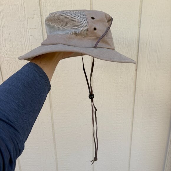 Duluth Trading Crusher Outback Hat Men's Large Tan Outdoor Safari Packable - Picture 9 of 9